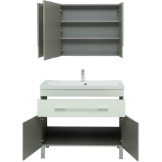 Комплект мебели для ванной Aquanet Верона 100 287654 Белый