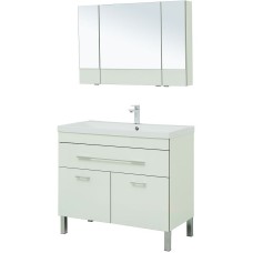 Комплект мебели для ванной Aquanet Верона 100 287654 Белый