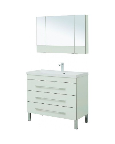 Комплект мебели для ванной Aquanet Верона 100 287655 Белый