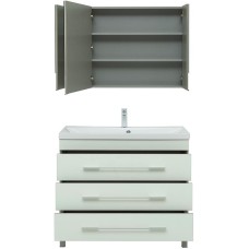 Комплект мебели для ванной Aquanet Верона 100 287655 Белый