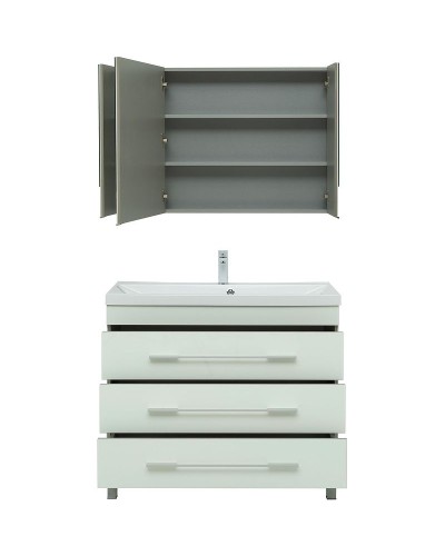 Комплект мебели для ванной Aquanet Верона 100 287655 Белый