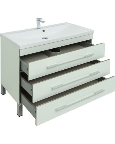 Комплект мебели для ванной Aquanet Верона 100 287655 Белый