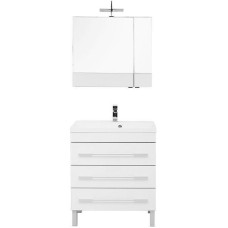 Комплект мебели для ванной Aquanet Верона 75 287658 Белый