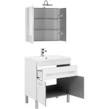 Комплект мебели для ванной Aquanet Верона 75 287659 Белый