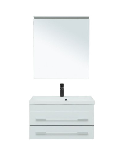 Комплект мебели для ванной Aquanet Верона 75 287637 подвесной Белый матовый