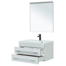 Комплект мебели для ванной Aquanet Верона 75 287637 подвесной Белый матовый
