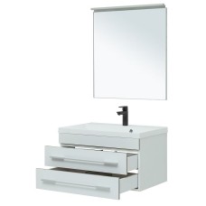 Комплект мебели для ванной Aquanet Верона 75 287637 подвесной Белый матовый