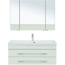 Комплект мебели для ванной Aquanet Верона 100 287649 подвесной Белый