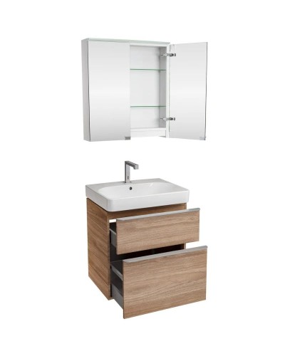 Комплект мебели орех пекан 60 см Geberit Smyle Square 529.352.JR.6