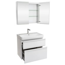 Комплект мебели белый глянец 74,7 см Geberit Smyle Square 529.353.00.7