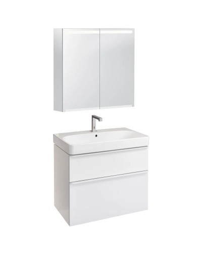 Комплект мебели белый глянец 74,7 см Geberit Smyle Square 529.353.00.7