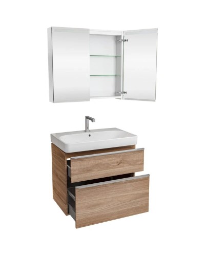 Комплект мебели орех пекан 74,7 см Geberit Smyle Square 529.353.JR.7