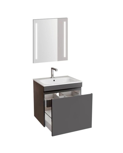 Комплект мебели темно-серый матовый 60 см Geberit Renova Plan 529.915.JK.6