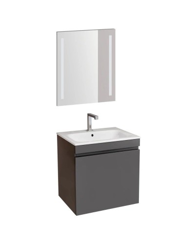 Комплект мебели темно-серый матовый 60 см Geberit Renova Plan 529.915.JK.6