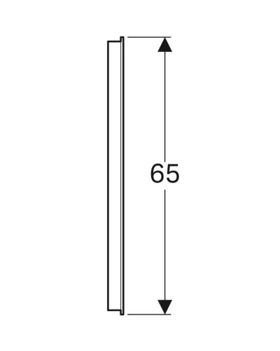 Комплект мебели темно-серый матовый 80 см Geberit Renova Plan 529.916.JK.8