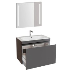 Комплект мебели темно-серый матовый 80 см Geberit Renova Plan 529.916.JK.8