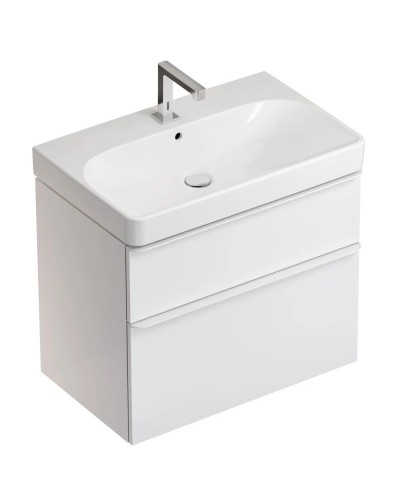 Комплект мебели белый глянец 74,7 см Geberit Smyle Square 529.353.00.7