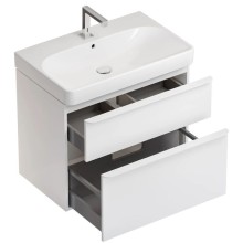 Комплект мебели белый глянец 74,7 см Geberit Smyle Square 529.353.00.7