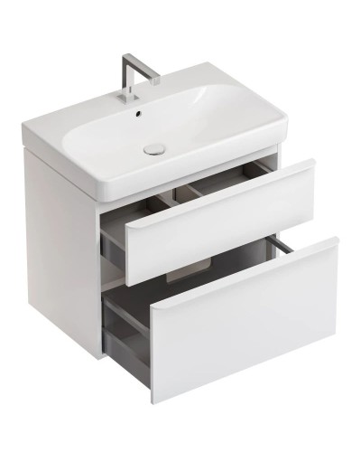 Комплект мебели белый глянец 74,7 см Geberit Smyle Square 529.353.00.7