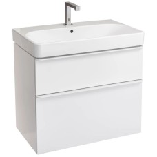 Комплект мебели белый глянец 74,7 см Geberit Smyle Square 529.353.00.7