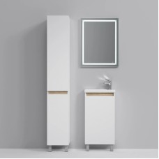 Комплект мебели белый глянец 55 см Am.Pm X-Joy M85AFSX0451WG + M85AWCC0452WG + M91AMOX0551WG