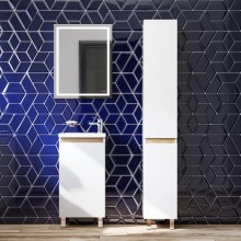 Комплект мебели белый глянец 55 см Am.Pm X-Joy M85AFSX0451WG + M85AWCC0452WG + M91AMOX0551WG