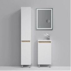 Комплект мебели белый глянец 55 см Am.Pm X-Joy M85AFSX0451WG + M85AWCC0452WG + M91AMOX0553WG