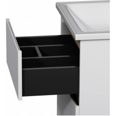 Комплект мебели белый глянец 55 см Am.Pm X-Joy M85AFHX0552WG + M85AWCC0552WG + M91AMOX0553WG