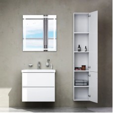 Комплект мебели белый глянец 61 см Am.Pm Gem M90FHX06022WG + M90WCC0602WG + M91AMOX0551WG