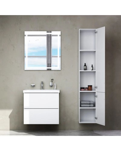 Комплект мебели белый глянец 61 см Am.Pm Gem M90FHX06022WG + M90WCC0602WG + M91AMOX0551WG