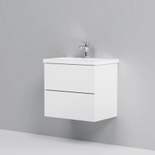 Комплект мебели белый глянец 61 см Am.Pm Gem M90FHX06022WG + M90WCC0602WG + M91AMOX0551WG