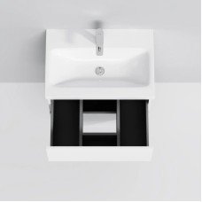 Комплект мебели белый глянец 61 см Am.Pm Gem M90FHX06022WG + M90WCC0602WG + M91AMOX0551WG