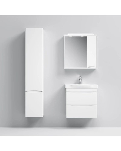 Комплект мебели белый глянец 65 см Am.Pm Like M80FHX0652WG + M80WCC0652WG + M80MPR0651WG