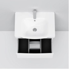 Комплект мебели белый глянец 65 см Am.Pm Like M80FHX0652WG + M80WCC0652WG + M80MPR0651WG