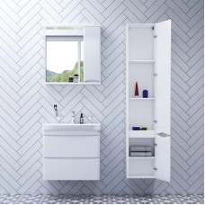 Комплект мебели белый глянец 65 см Am.Pm Like M80FHX0652WG + M80WCC0652WG + M80MPR0651WG