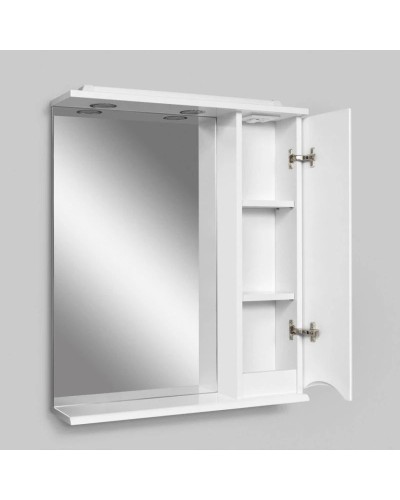 Комплект мебели белый глянец 65 см Am.Pm Like M80FHX0652WG + M80WCC0652WG + M80MPR0651WG