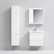 Комплект мебели белый глянец 65 см Am.Pm Like M80FHX0652WG + M80WCC0652WG + M80MPL0651WG