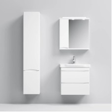 Комплект мебели белый глянец 65 см Am.Pm Like M80FHX0652WG + M80WCC0652WG + M80MPL0651WG