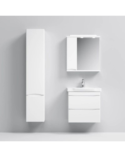 Комплект мебели белый глянец 65 см Am.Pm Like M80FHX0652WG + M80WCC0652WG + M80MPL0651WG