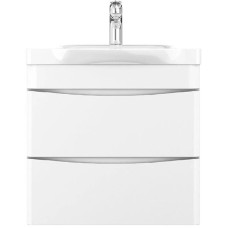 Комплект мебели белый глянец 65 см Am.Pm Like M80FHX0652WG + M80WCC0652WG + M80MPL0651WG