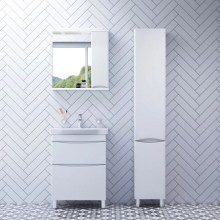 Комплект мебели белый глянец 65 см Am.Pm Like M80FSX0652WG + M80WCC0652WG + M80MPR0651WG