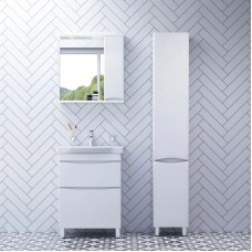 Комплект мебели белый глянец 65 см Am.Pm Like M80FSX0652WG + M80WCC0652WG + M80MPR0651WG