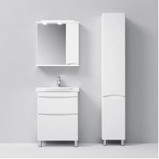 Комплект мебели белый глянец 65 см Am.Pm Like M80FSX0652WG + M80WCC0652WG + M80MPR0651WG