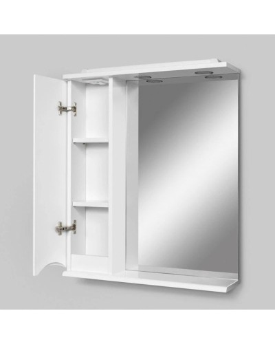 Комплект мебели белый глянец 65 см Am.Pm Like M80FSX0652WG + M80WCC0652WG + M80MPL0651WG