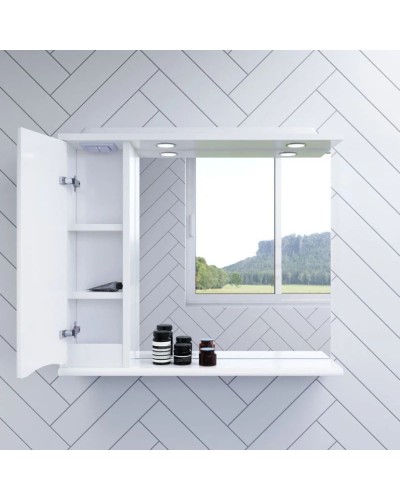 Комплект мебели белый глянец 65 см Am.Pm Like M80FSX0652WG + M80WCC0652WG + M80MPL0651WG