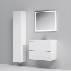 Комплект мебели белый глянец 80 см Am.Pm Gem M90FHX07522WG + M90WCC0752WG + M91AMOX0801WG