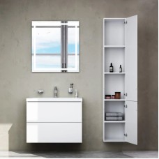 Комплект мебели белый глянец 80 см Am.Pm Gem M90FHX07522WG + M90WCC0752WG + M91AMOX0801WG