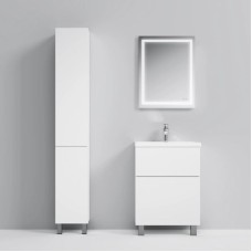 Комплект мебели белый глянец 61 см Am.Pm Gem M90FSX06022WG32 + M90WCC0602WG + M91AMOX0551WG