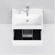 Комплект мебели белый глянец 65 см Am.Pm Gem M90FHX06021WG + M90WCC0602WG + M91AMOX0651WG