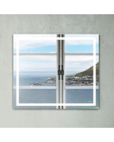 Комплект мебели белый глянец 80 см Am.Pm Gem M90FSX07522WG32 + M90WCC0752WG + M91AMOX0801WG